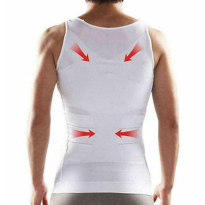 Kroppsbutiken Shapewear Slimming Body Shaper - Undertröja för män