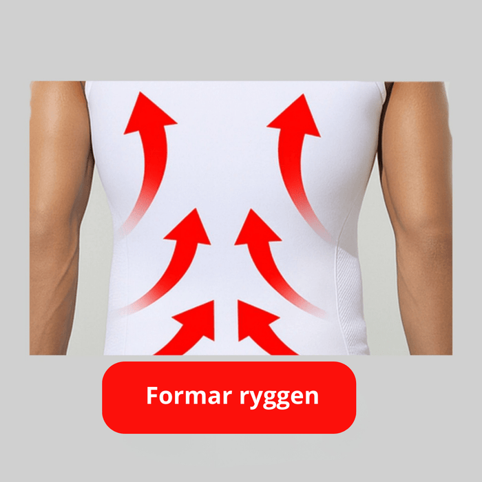 Kroppsbutiken Shapewear Undertröja (slimmande herrmodell)