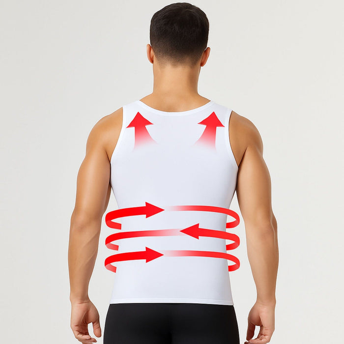 Kroppsbutiken Shapewear Undertröja (slimmande herrmodell)