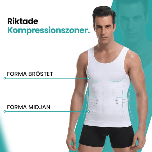 Kroppsbutiken Shapewear Undertröja (slimmande herrmodell)