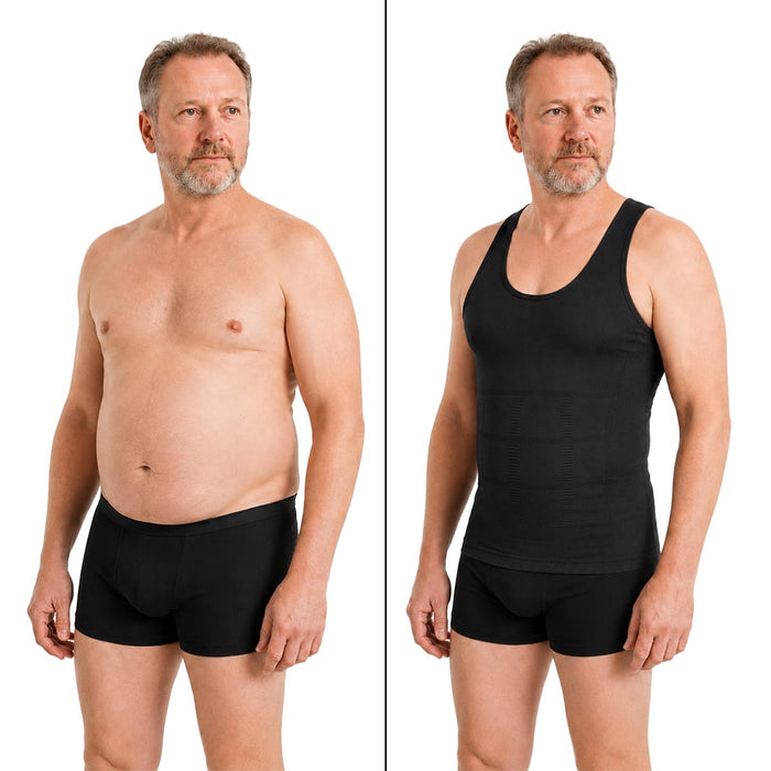 Kroppsbutiken Shapewear Undertröja (slimmande herrmodell)