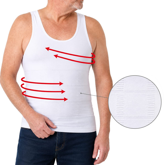 Kroppsbutiken Shapewear Undertröja (slimmande herrmodell)