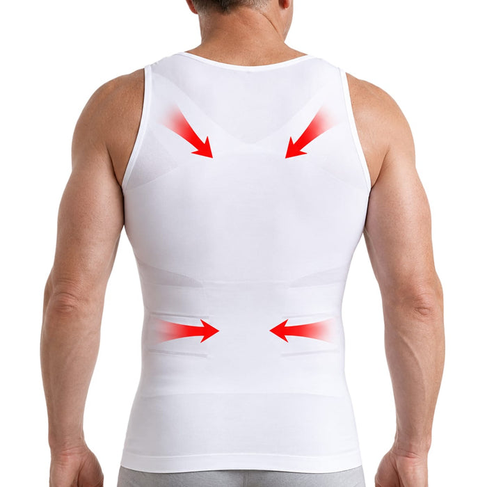 Kroppsbutiken Shapewear Undertröja (slimmande herrmodell)
