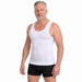Kroppsbutiken Shapewear Vit / S Undertröja (slimmande herrmodell)