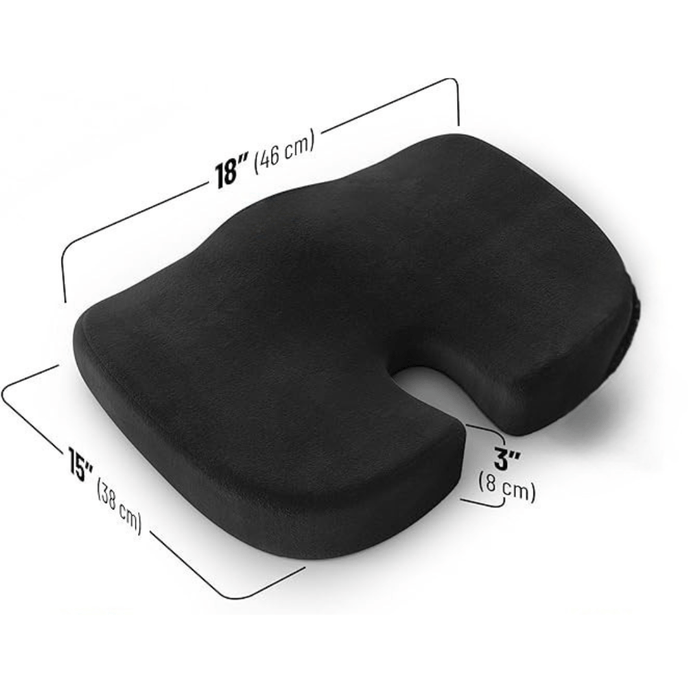 Kroppsbutiken Sittkudde Ergonomisk sittdyna memoryskum