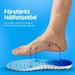 Kroppsbutiken Skoinlägg 4D stötdämpande inläggssulor