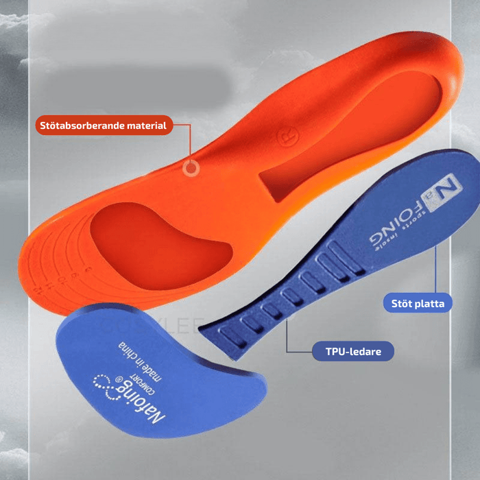 Kroppsbutiken Skoinlägg Stötdämpande inlägg