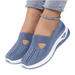 Kroppsbutiken Skor Blå / 36 Slip-on komfort skor
