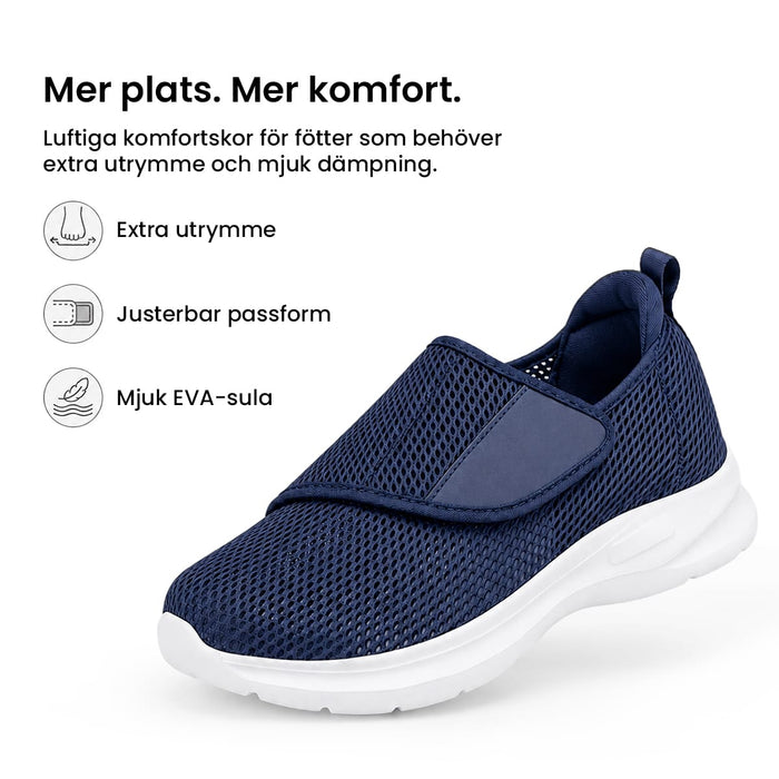 Kroppsbutiken Skor Luftiga komfortskor