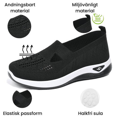 Kroppsbutiken Skor Slip-on komfort skor