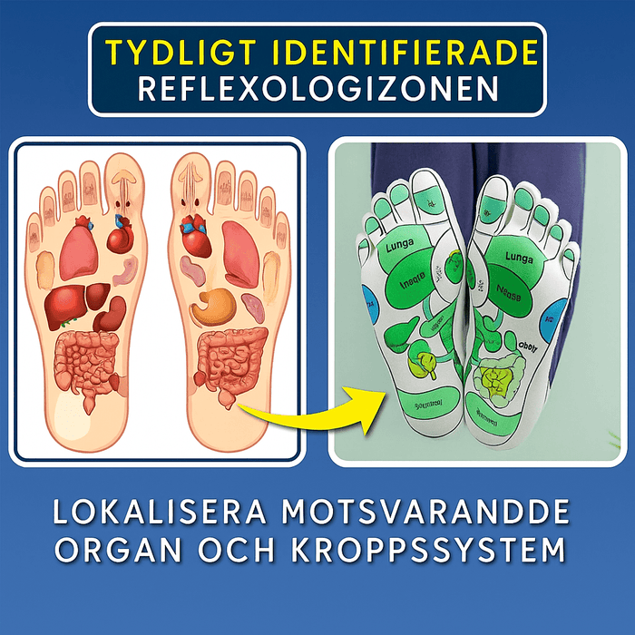 Kroppsbutiken Strumpor Strumpor med zonterapi