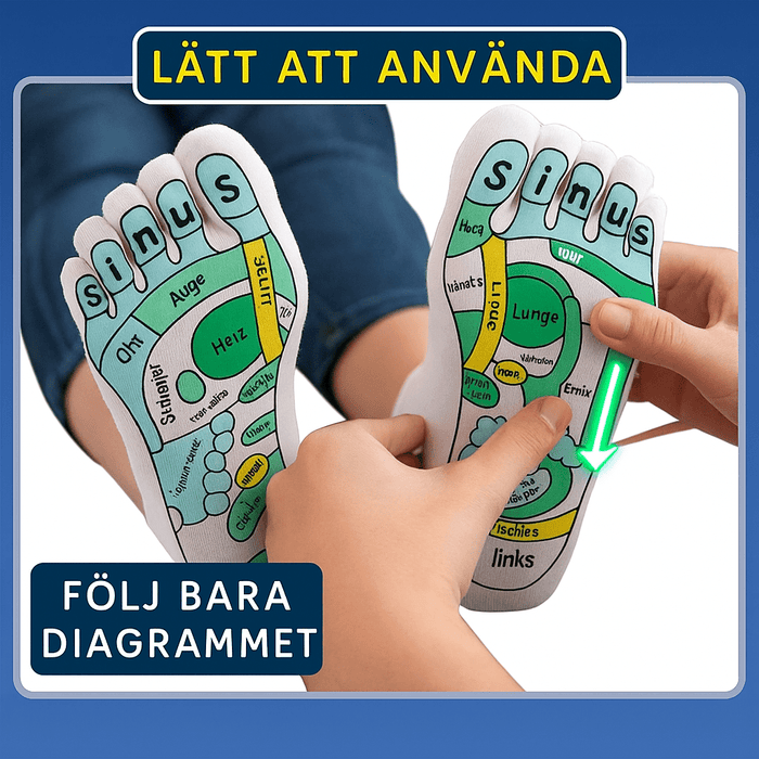 Kroppsbutiken Strumpor Strumpor med zonterapi