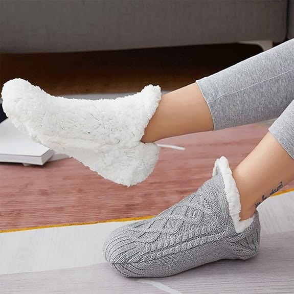 Kroppsbutiken Strumpor Varma strumpor med halkskydd