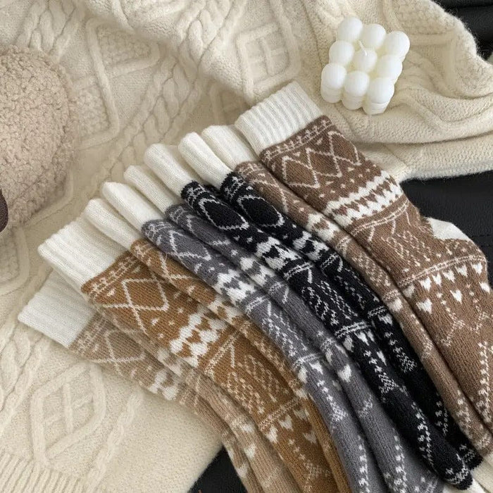 Kroppsbutiken Strumpor Vinterstrumpor fluffiga (5-pack)