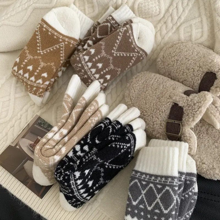 Kroppsbutiken Strumpor Vinterstrumpor fluffiga (5-pack)