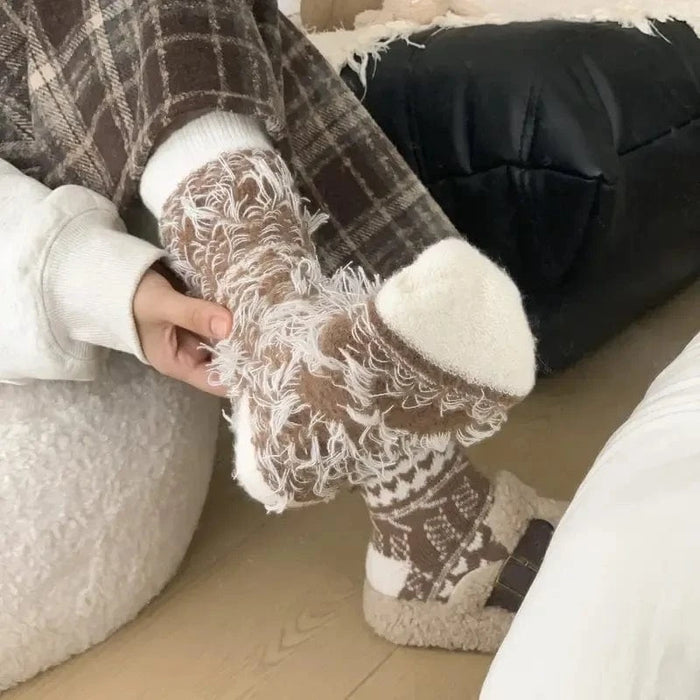 Kroppsbutiken Strumpor Vinterstrumpor fluffiga (5-pack)