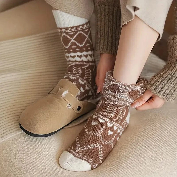 Kroppsbutiken Strumpor Vinterstrumpor fluffiga (5-pack)