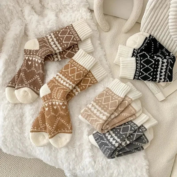 Kroppsbutiken Strumpor Vinterstrumpor fluffiga (5-pack)