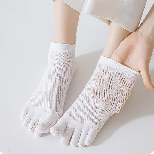 Kroppsbutiken Strumpor Vita ankelstrumpor (tåstrumpor)