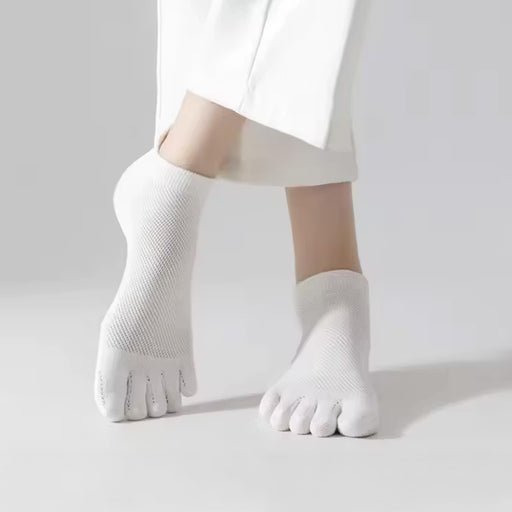 Kroppsbutiken Strumpor Vita ankelstrumpor (tåstrumpor)