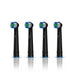 Kroppsbutiken Tandborste Svart Smile Pro Eltandborste huvud (4-pack)