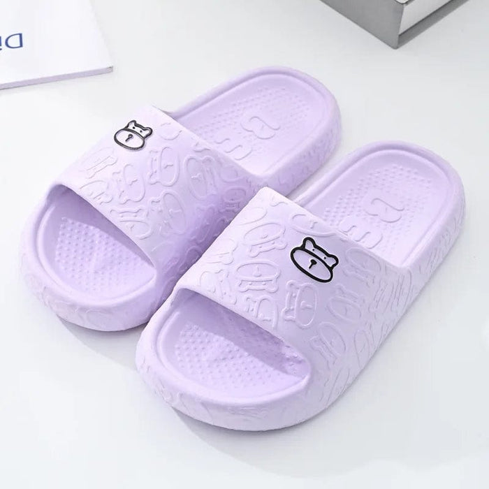 Kroppsbutiken Tofflor Lila / 36-37 Slip-in bear sandaler