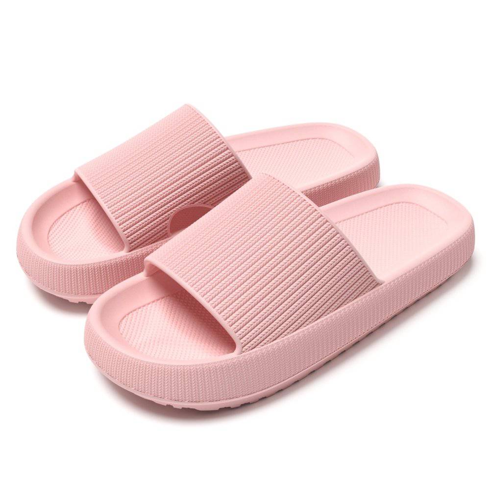 Kroppsbutiken Tofflor Rosa / 32-33 Kroppsbutiken memory foam tofflor - Mjuka och bekväma tofflor för ultimat avkoppling och värme