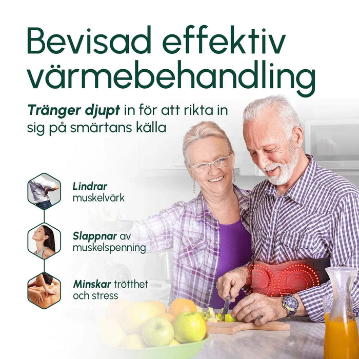 Kroppsbutiken värmebälte HeatReliever värmebälte