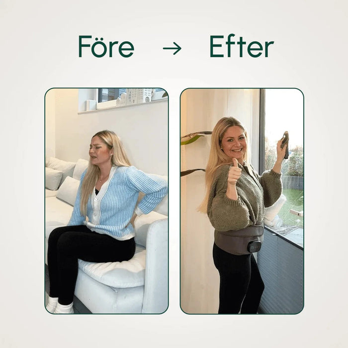 Kroppsbutiken värmebälte HeatReliever värmebälte