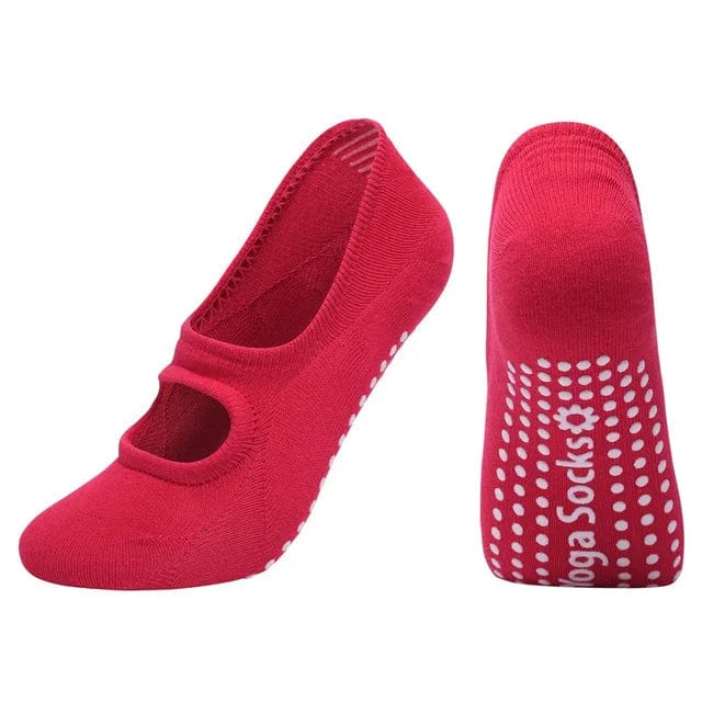 Kroppsbutiken Yogastrumpor Rosé / 35-42 Yogastrumpor halkfria