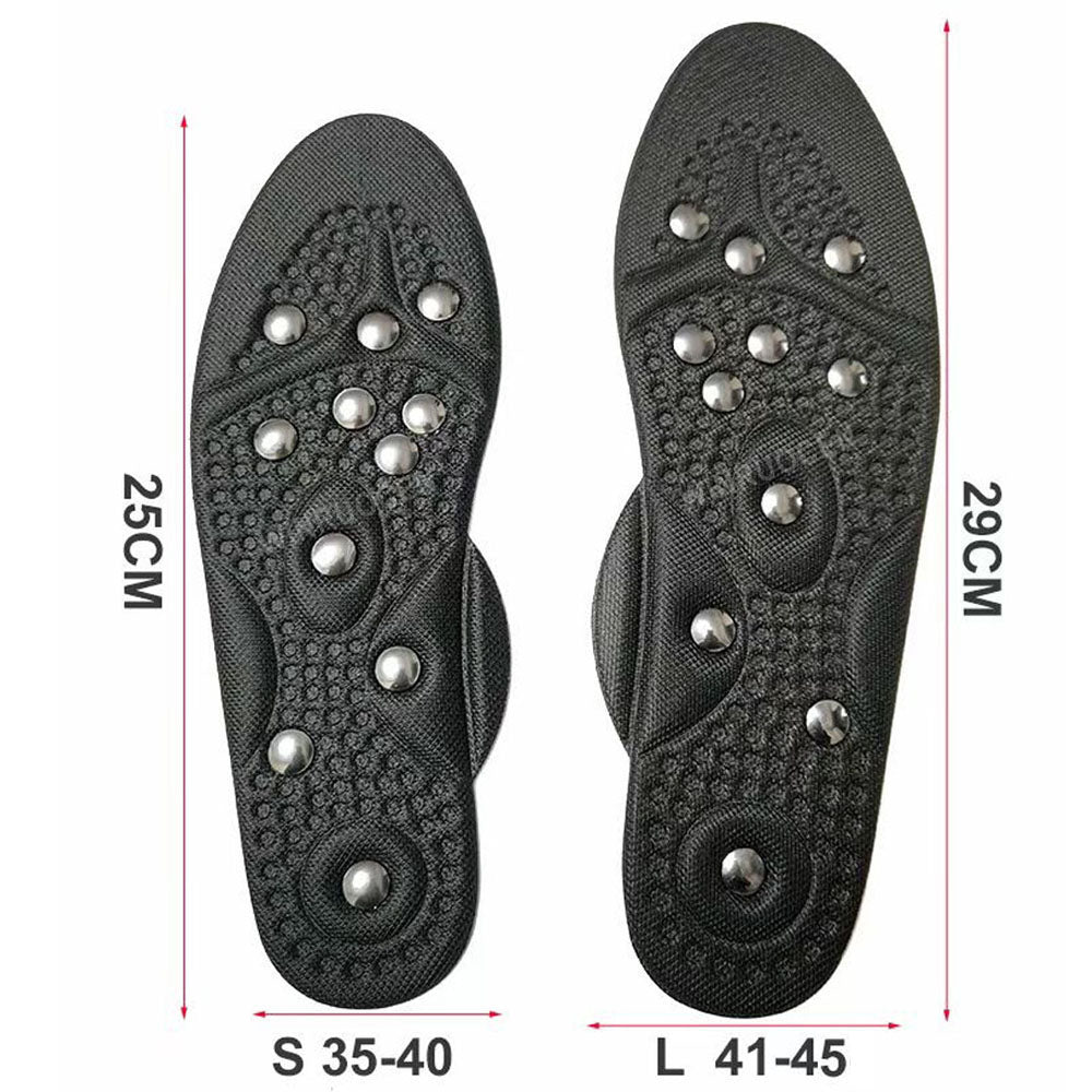Skoinlägg med Magnetterapi, massage och akupressur - Smärtlindring och välbefinnande - Kroppsbutiken